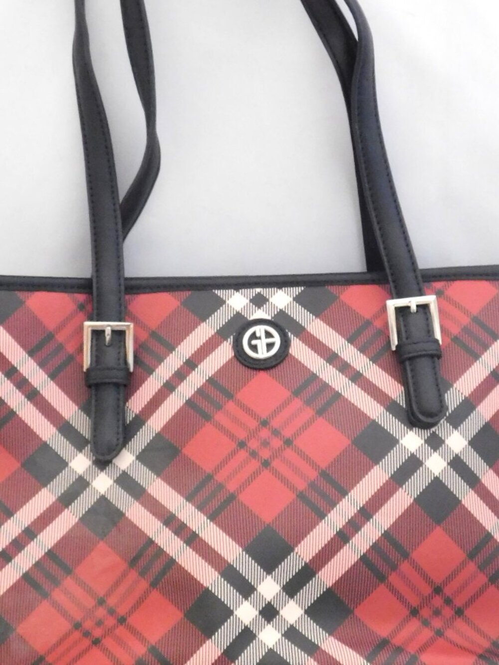 Plaid Gianni Bernini Tote Bag